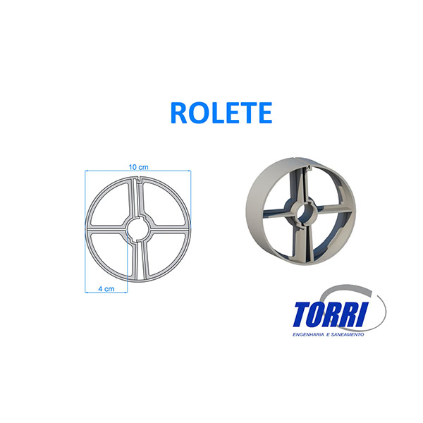 Rolete para fundações