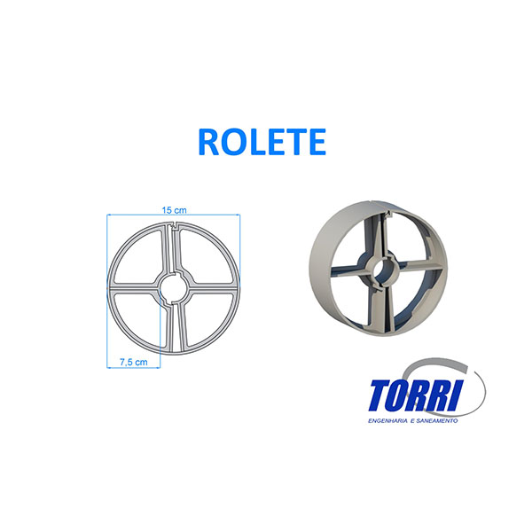 Rolete para fundações