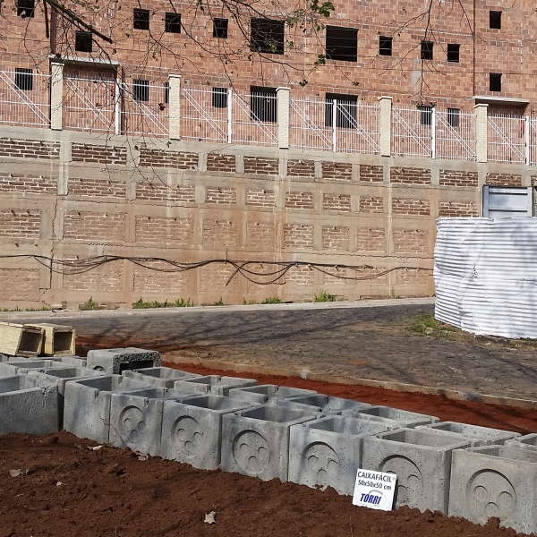 Caixa em concreto armado CAIXAFÁCIL® 