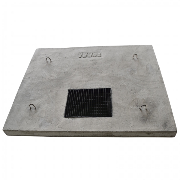 Tampa em concreto armado