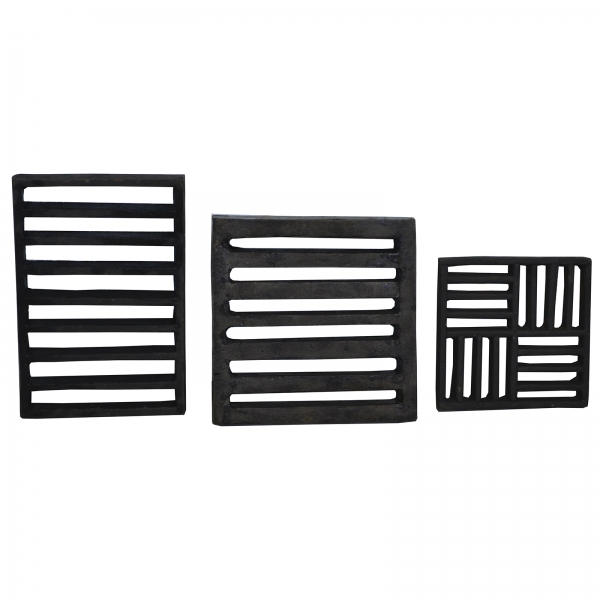 Grelhas de ferro fundido