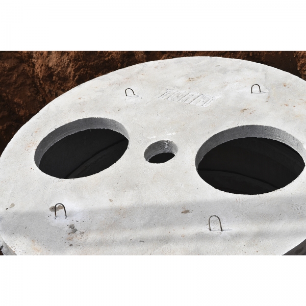 Tampa em concreto armado