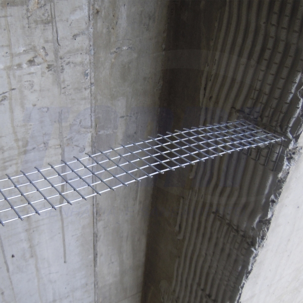 Tela amarração de alvenaria