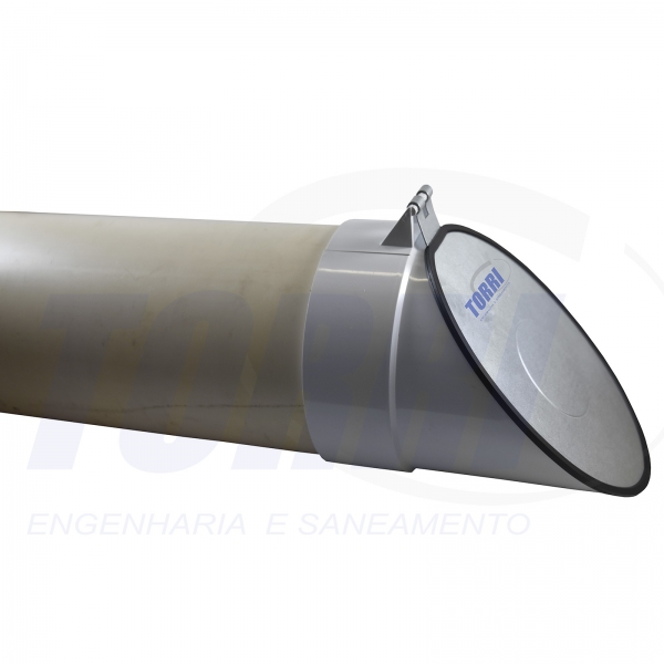 Válvula de retenção de esgoto