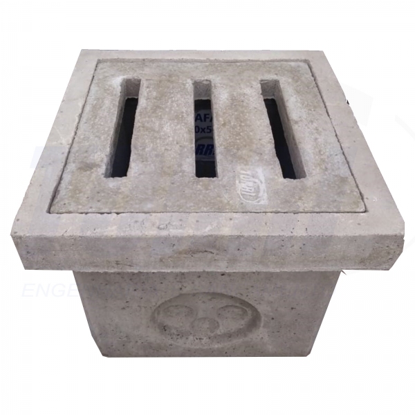 Caixilho de concreto