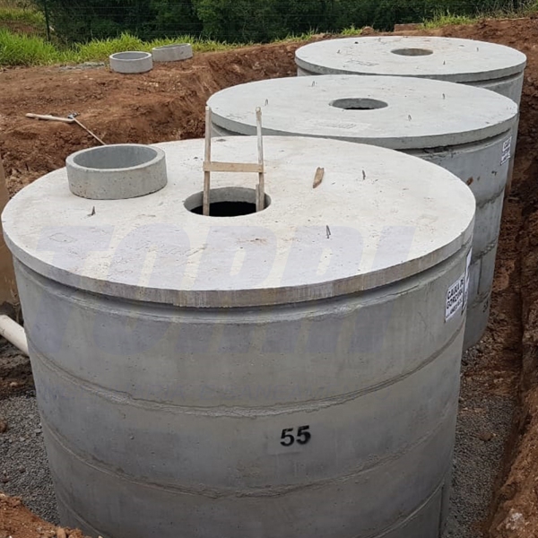 Tanques para Retenção Pluvial / Bacia de Amortecimento