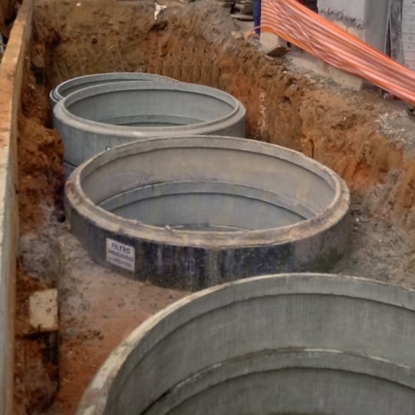 Tanques para Retenção Pluvial / Bacia de Amortecimento