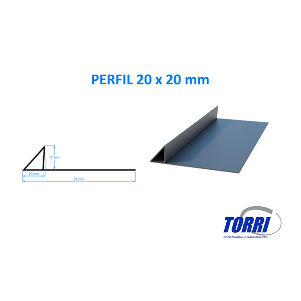 Cantoneira para chanfro