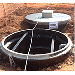 Caixa separadora de óleo/água