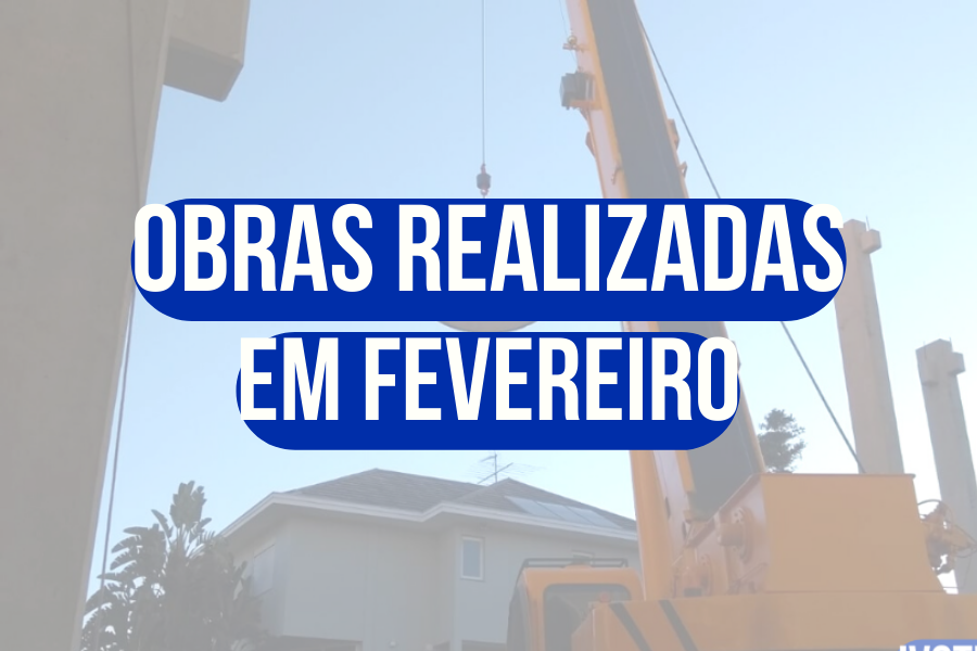 OBRAS REALIZADAS EM FEVEREIRO