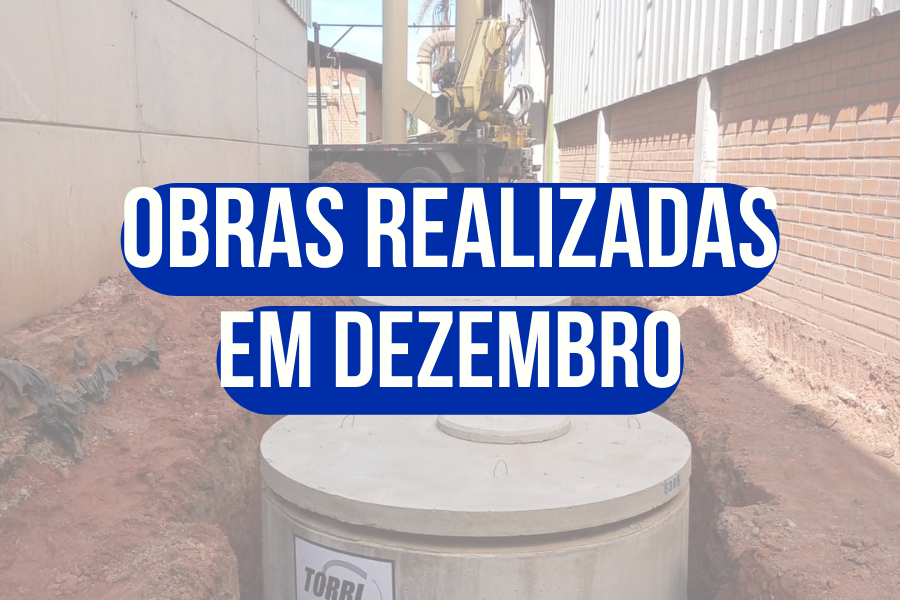 OBRAS REALIZADAS EM DEZEMBRO