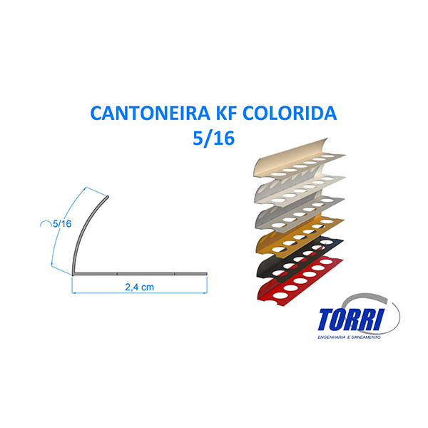 Cantoneira para piso e azulejo