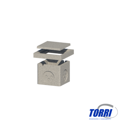 Caixilho de concreto